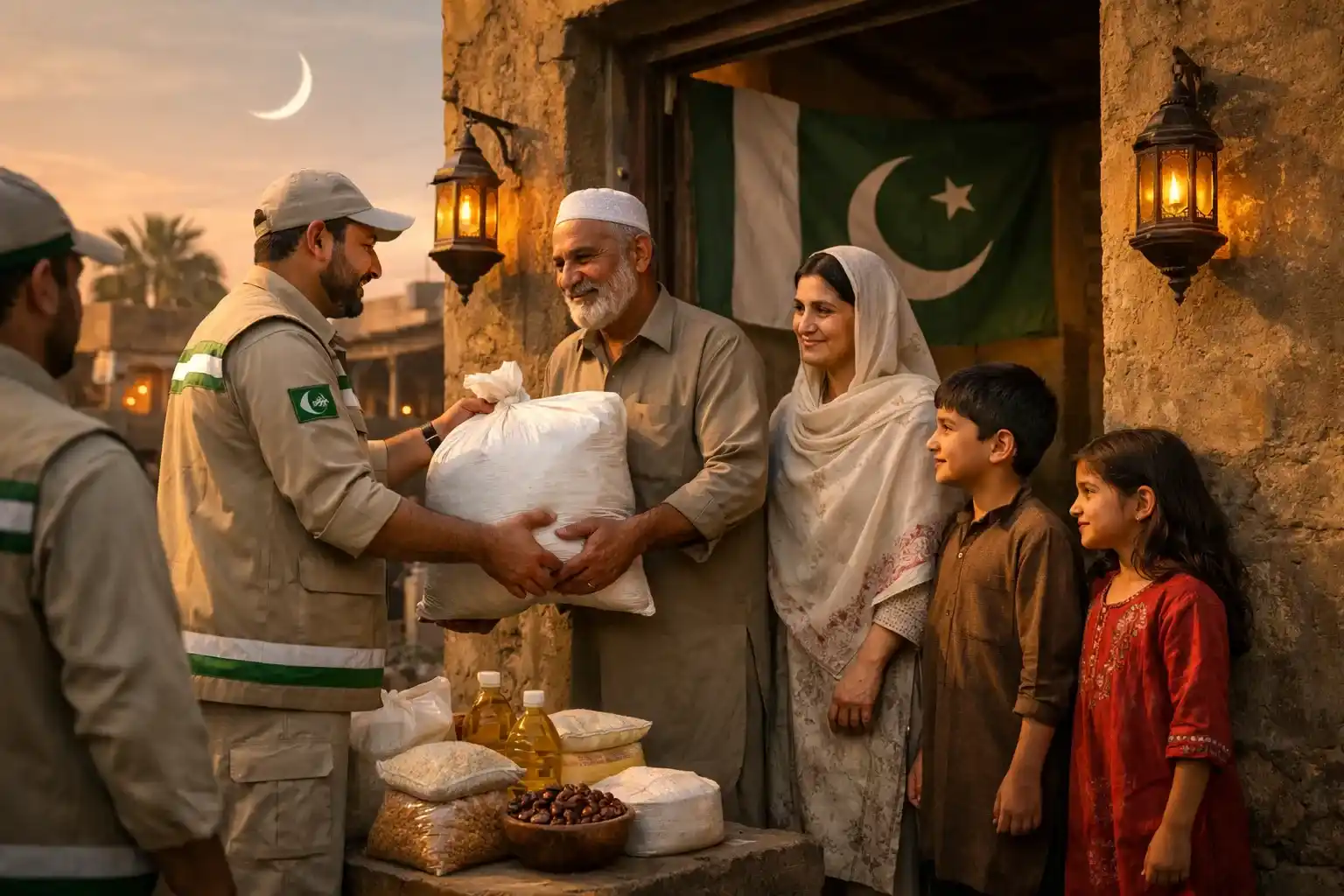 Ramzan Package distribution from goverment of punab